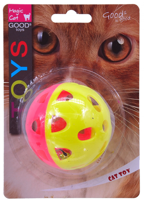 Игрушка для кошек шарик неоновый, Magic Cat от зоомагазина Дино Зоо