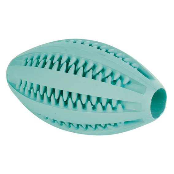 Мяч для регби с мятой резина Trixie от зоомагазина Дино Зоо