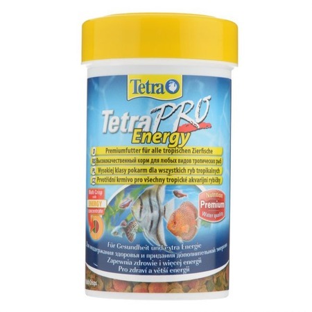 Корм TetraPro Energy энергетический корм для всех видов рыб, чипсы, 250мл от зоомагазина Дино Зоо