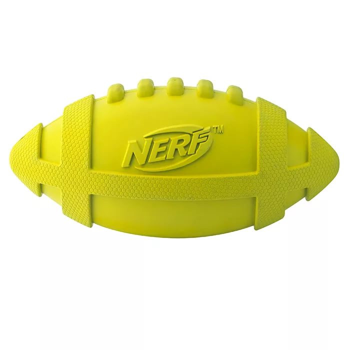NERF Мяч для регби пищащий, 17,5 см от зоомагазина Дино Зоо