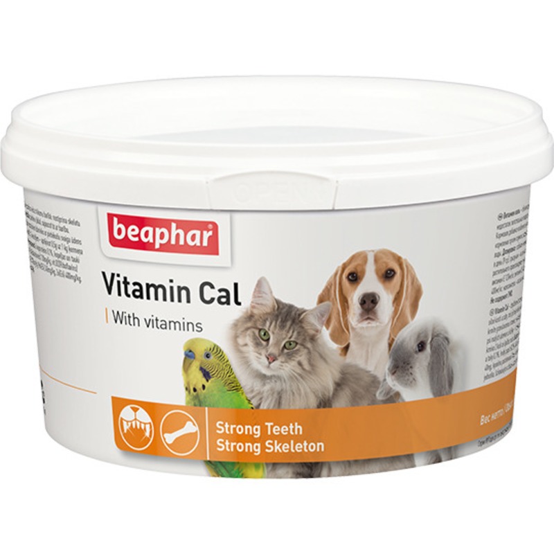 Beaphar Витаминная смесь для иммунитета для кошек и собак «Vitamin Cal»