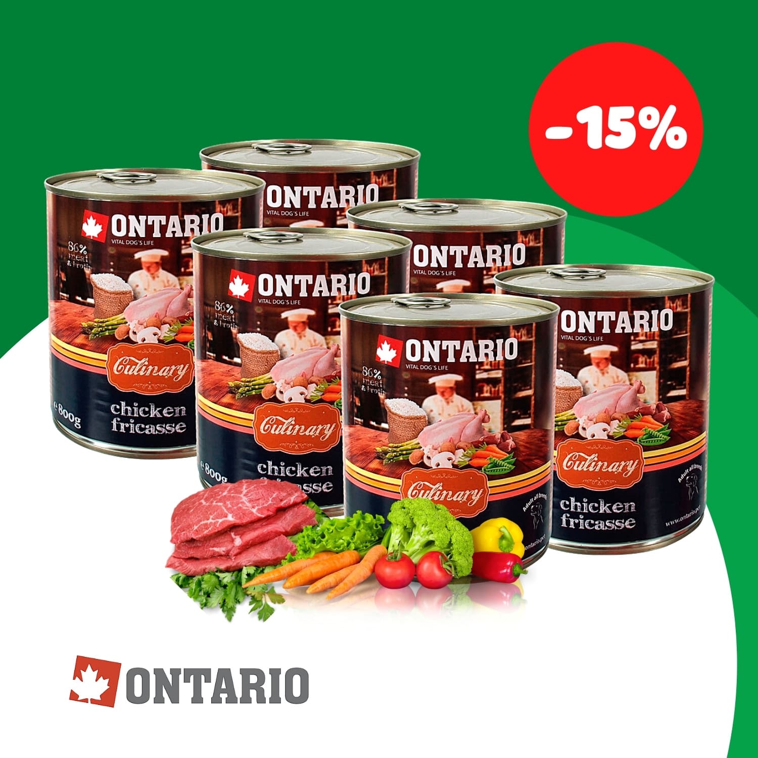 Cкидки -15% в магазине Дино Зоо Саларис на Ontario Culinary