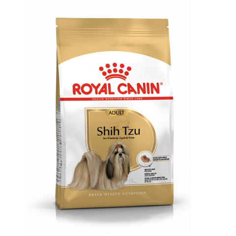 Shih Tzu Adult корм для собак породы ши-тцу в возрасте с 10 месяцев, Royal Canin от зоомагазина Дино Зоо