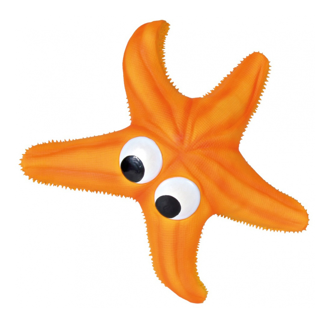 Морская звезда с пищалкой, латекс Trixie от зоомагазина Дино Зоо