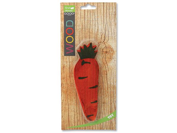 Игрушка для грызунов Морковка от зоомагазина Дино Зоо