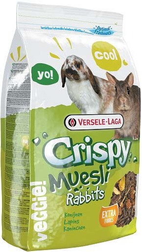 VERSELE-LAGA 1кг. Crispy Muesli Rabbits Корм для кроликов от зоомагазина Дино Зоо
