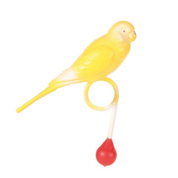 Игрушка для птиц Пластиковый попугай, 15 см Trixie от зоомагазина Дино Зоо