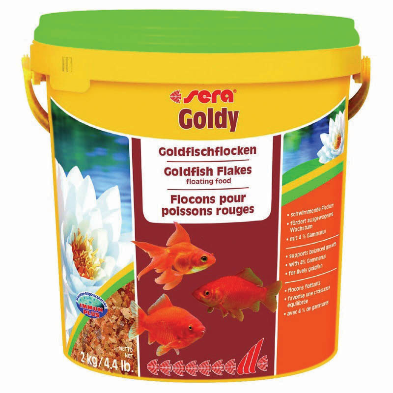 Sera Корм для золотых рыб в хлопьях GOLDY  250 мл 60 г от зоомагазина Дино Зоо