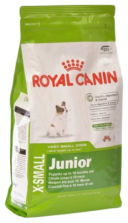 Сухой корм для щенков ROYAL CANIN Junior X - Small, курица от зоомагазина Дино Зоо