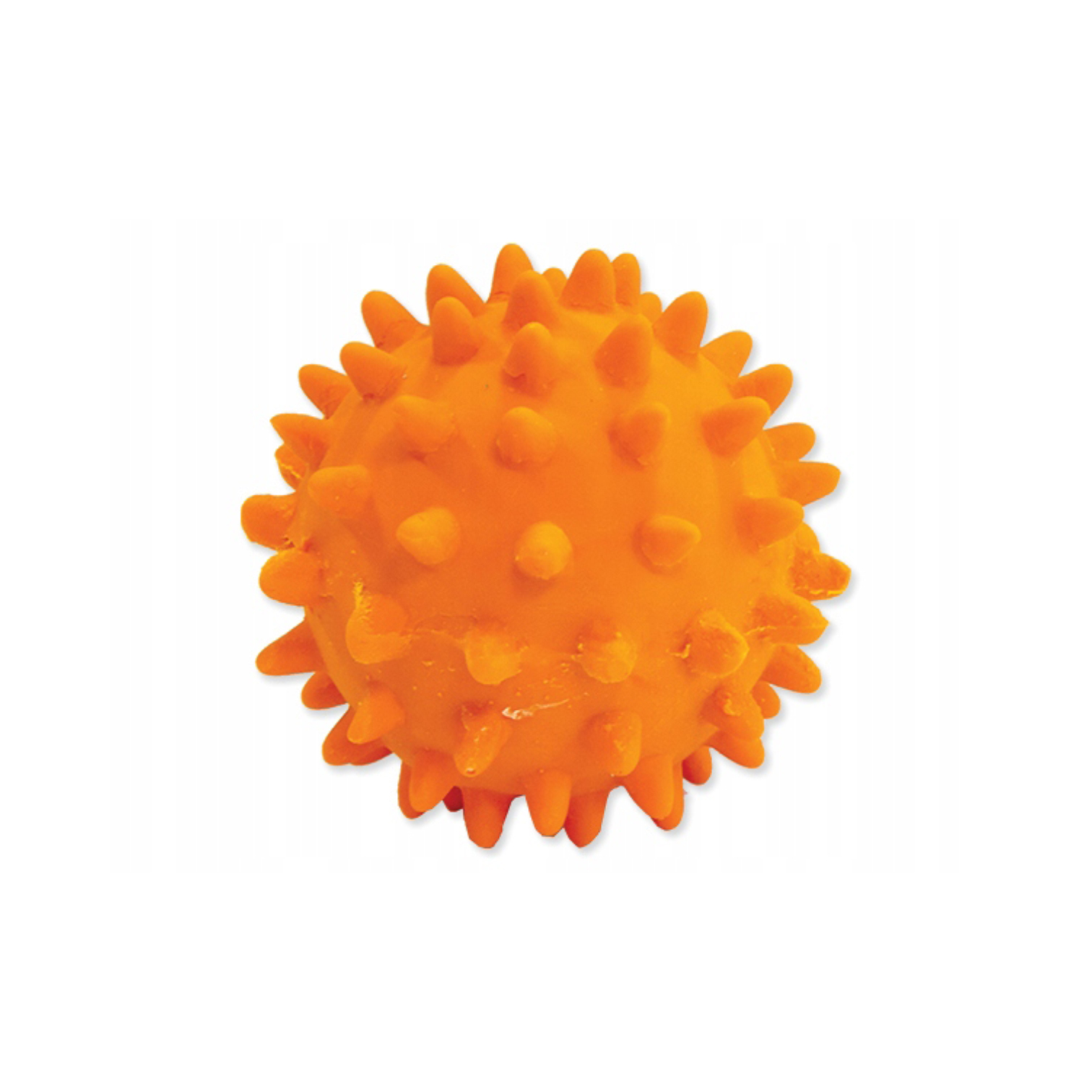 Игрушка для собак резиновая мяч оранжевый 8 см Dog Fantasy от зоомагазина Дино Зоо