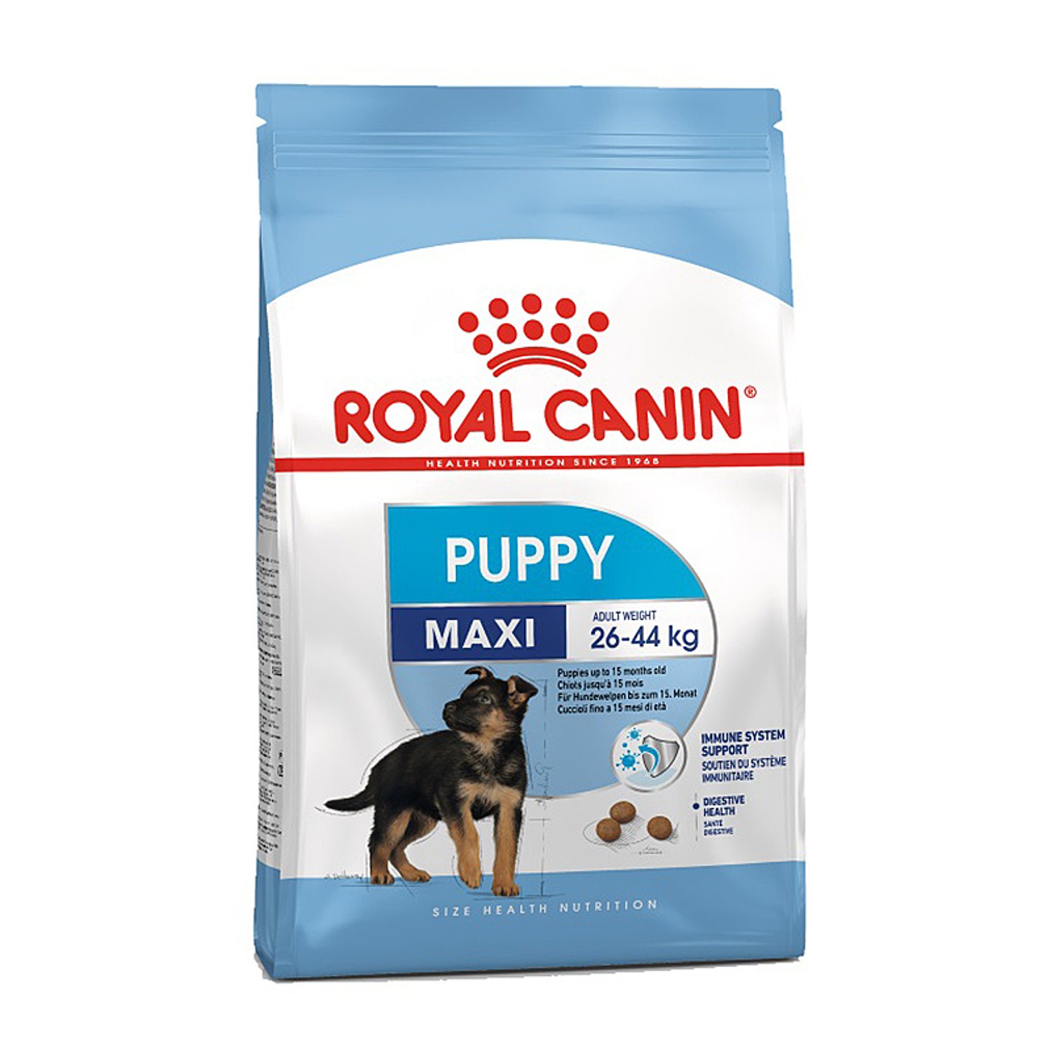 Сухой корм для щенков ROYAL CANIN Puppy Maxi, злаки, птица от зоомагазина Дино Зоо