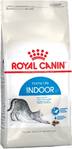 Indoor 27 корм для домашних кошек c нормальным весом от 1 до 7 лет, Royal Canin от зоомагазина Дино Зоо
