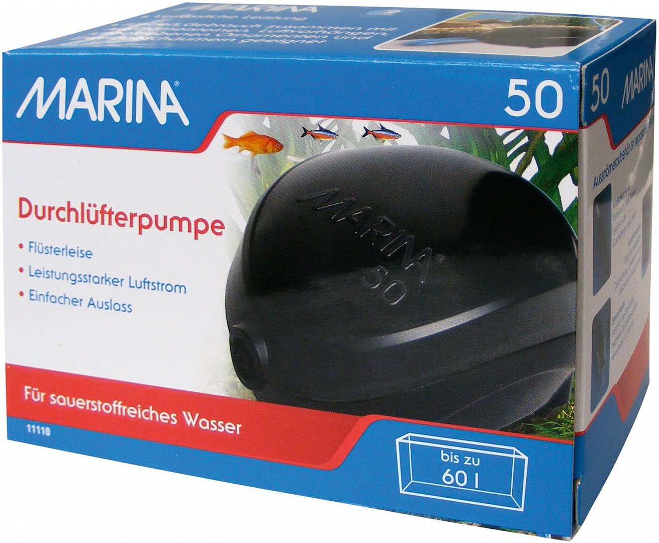Компрессор Marina 200 для аквариума до 225 л, Marina от зоомагазина Дино Зоо